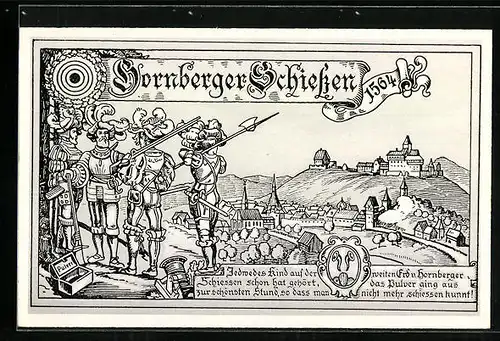 AK Hornberg, Hornberger Schiessen, 1564