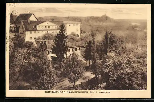 AK Bad Brandenburg, Blick zum Kurhaus