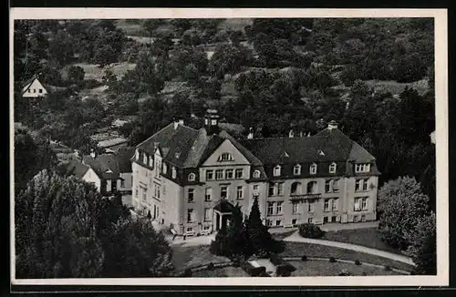 AK Emmendingen i. B., Städt. Krankenhaus aus der Vogelschau