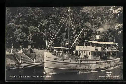 AK Motala, Göta Kanal vid Platens Grav