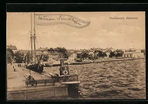 AK Hudiksvall, Hamnen, Boot Sylfid