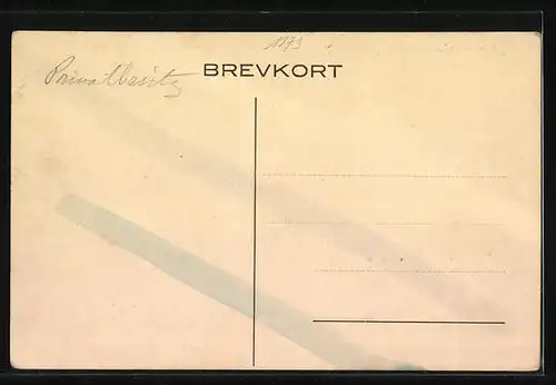 AK Brandalsund, Gutshaus mit Auffahrt