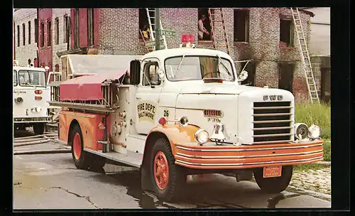 AK Baltimore, Fire Dept., Leadenhall & West Streets, Engine Company No. 26, Feuerwehr-Einsatzfahrzeug
