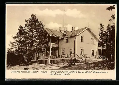 AK Yxpila, Merimieslukusali Betel, Reading Room