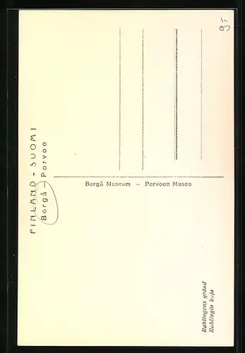 AK Borga, Rahlingens gränd