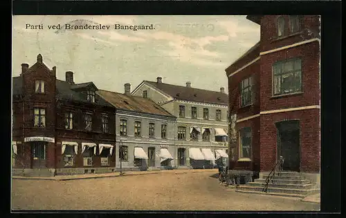 AK Bronderslev, Parti ved Bronderslev Banegaard