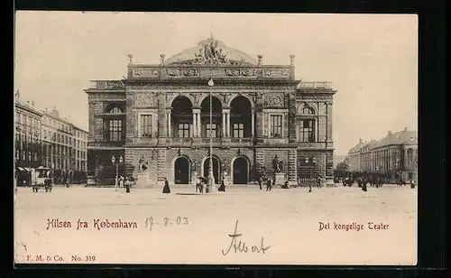 AK Kopenhagen, Das königliche Theater