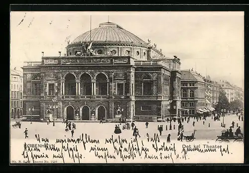 AK Kopenhagen, Partie am Kgl. Theater