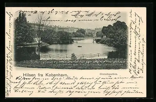 AK Kopenhagen, Partie im Orstedsparken