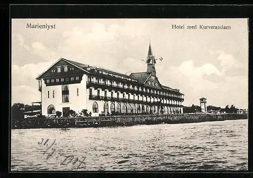 AK Marienlyst, Hotel med Kurverandaen