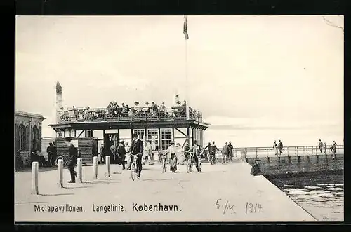 AK Kobenhavn, Molepavillonen, Langelinie