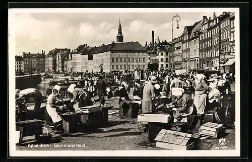 AK Kobenhavn, Gammelstrand, Fischmarkt