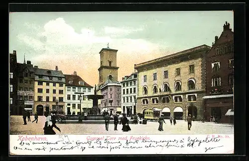 AK Kobenhavn, Gammel Torv med Fruekirke
