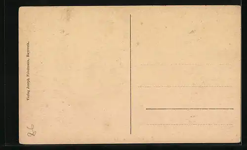 AK Bayreuth, Partie in der Opernstrasse