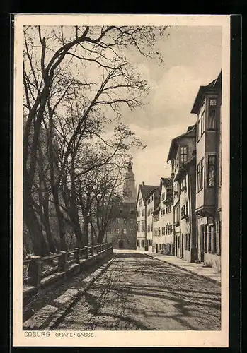 AK Coburg, Partie in der Grafengasse