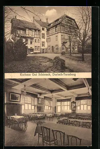 AK Durlach-Turmberg, Kurhaus Gut Schöneck