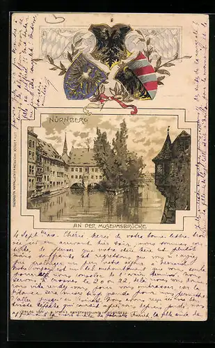 Lithographie Nürnberg, An der Museumsbrücke