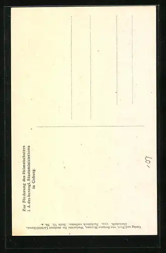 AK Meeder, Partie am Haus Nr. 86