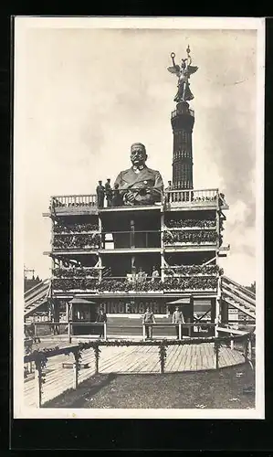 AK Berlin-Tiergarten, Der Eiserne Hindenburg, Nagelung