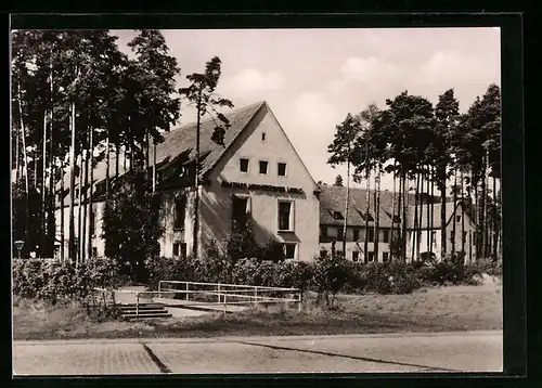 AK Hermsdorf /Thür., Mitropa-Rasthof Hermsdorfer Kreuz