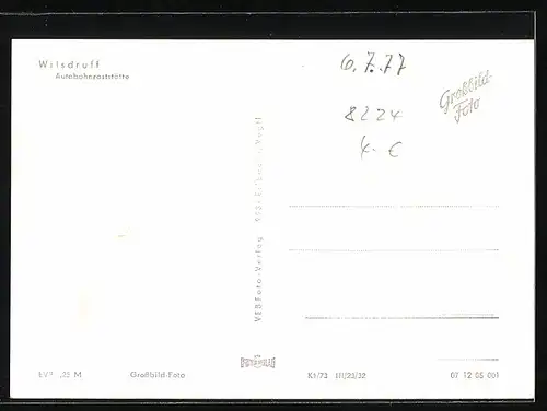 AK Wilsdruff, Restaurant der Autobahnraststätte