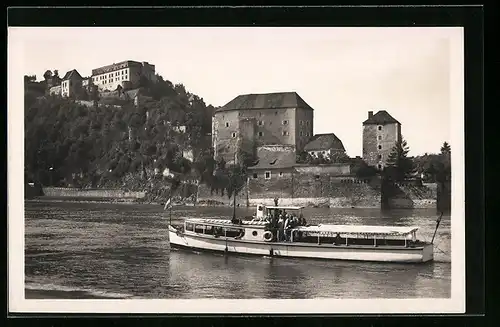 AK Motorboot Passau des Fremdenverkehrsvereins Passau