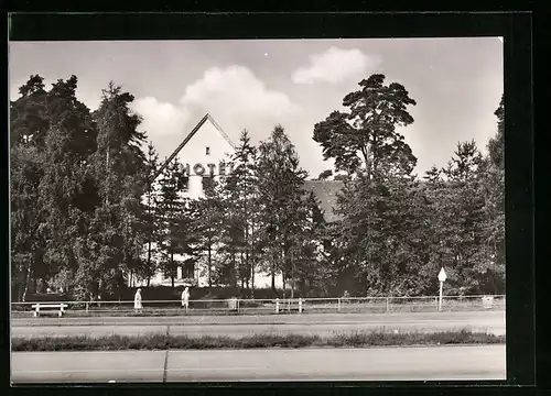 AK Hermsdorf, Mitropa-Rasthof am Hermsdorfer Kreuz