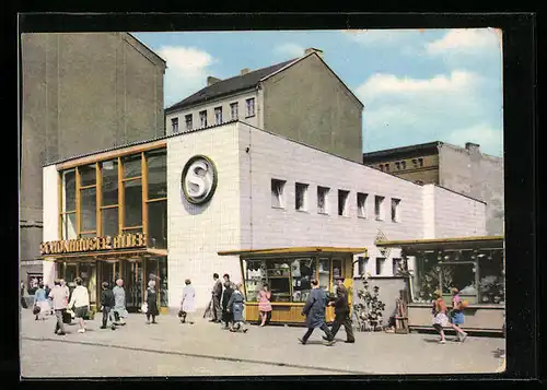 AK Berlin, Prenzlauer Berg, S-Bahnhof Schönhauser Allee