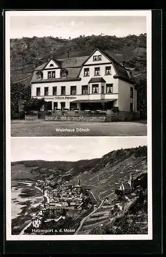 AK Hatzenport a. d. Mosel, Hotel-Pension und Weinhaus Dötsch