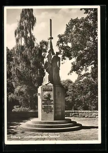 AK Coburg, Landsmannschafter-Denkmal