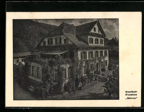 AK Oberharmersbach, Gasthof-Pension Bären