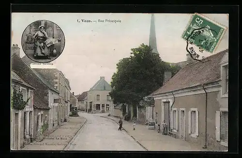 AK Vaas, Rue Principale, Costume Sarthois