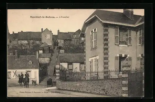 AK Montfort-le-Rotrou, L`Escalier