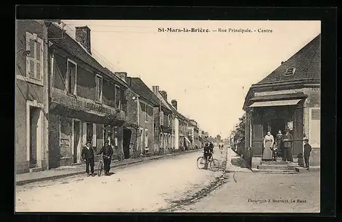 AK St-Mars-la-Brière, Rue Principale, Centre