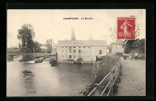 AK Champagné, Le Moulin