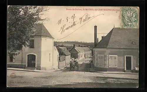 AK St-Michel-de-Chavaignes, Route de Dollon