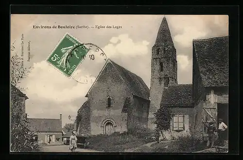 AK Bouloire, Eglise des Loges