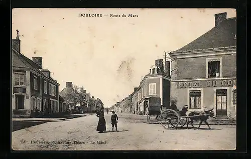 AK Bouloire, Route du Mans, Hotel du Commerce