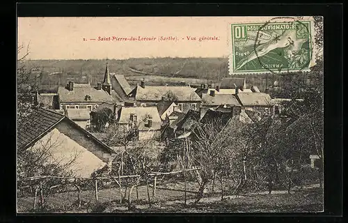 AK Saint-Pierre-du-Lorouer, Vue generale