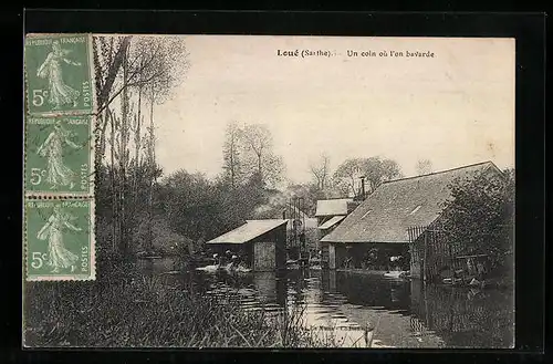 AK Loué, Un coin ou l`on bavarde