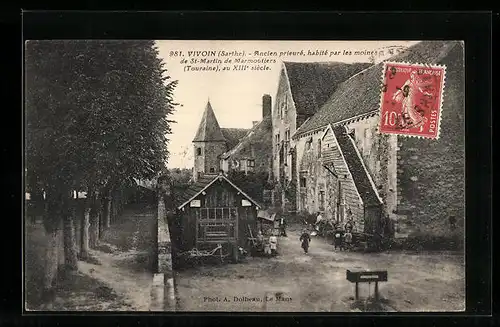 AK Vivoin, Ancien prieuré, habité par les moines