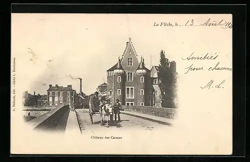 AK La Flèche, Château des Carmes