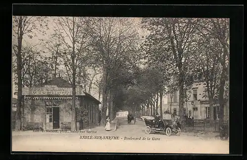 AK Sablé-sur-Sarthe, Boulevard de la Gare