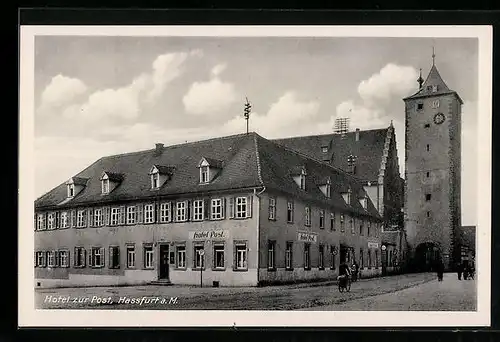 AK Hassfurt a. M., Hotel zur Post