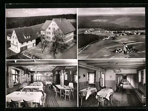 AK Schömberg, Gasthof-Pension Solhof, Ortsansicht