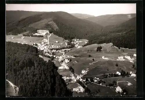 AK Obertal, Panoramaansicht aus der Luft