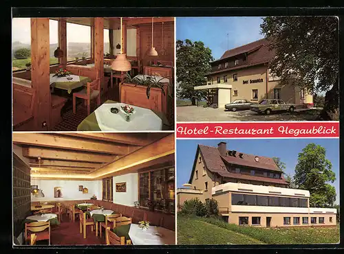 AK Engen-Stetten, Hotel Restaurant Hegaublick, Bes. Kurt Saur