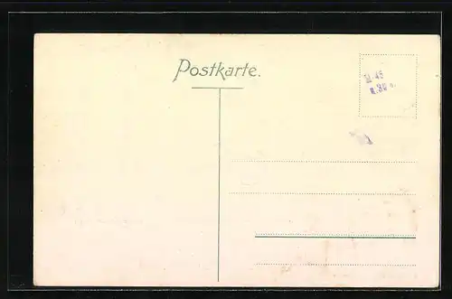 AK Ulm a. D., Panorama der Stadt, Schwabenmädla, Gedicht