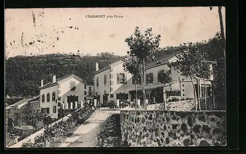 AK Chabanet, Strassenpartie mit Wohnhäusern