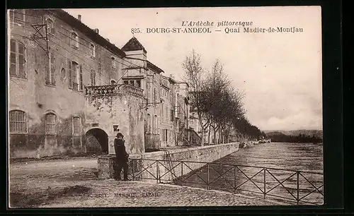 AK Bourg-St-Andéol, Quai Madier-de-Montjau